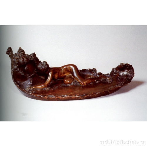 Обнаженная с морской раковиной. Чернильница с подставкой для пера