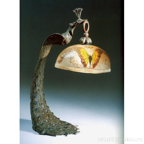 Настольная лампа «Павлин»