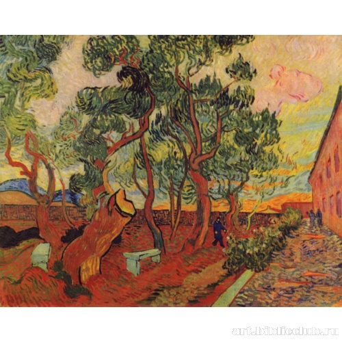 Сад дома для умалишенных в Сен-Реми