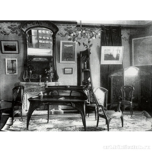 Гостиная для выставки Школы Нанси в Париже