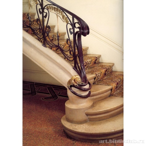 Вилла Бержере. Марш парадной лестницы