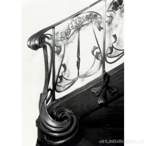 Металлическая лестничная балюстрада