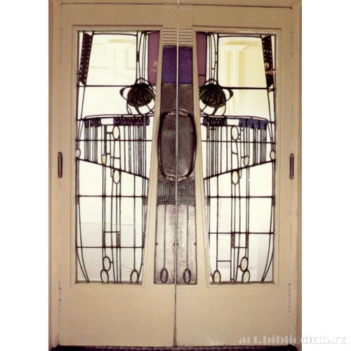 Чайная Уиллоу в Глазго. Двери Салона де люкс