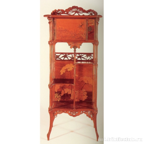 Этажерка «Зонтики» с цитатой из Эмиля Верхарна «Мгновенье так прекрасно светом»