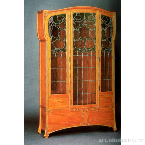 Книжный шкаф «Виктор Гюго». Для галереи Бинга «Ар Нуво»