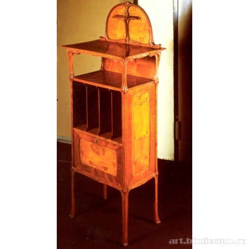 Шкафчик для нот, вид сбоку