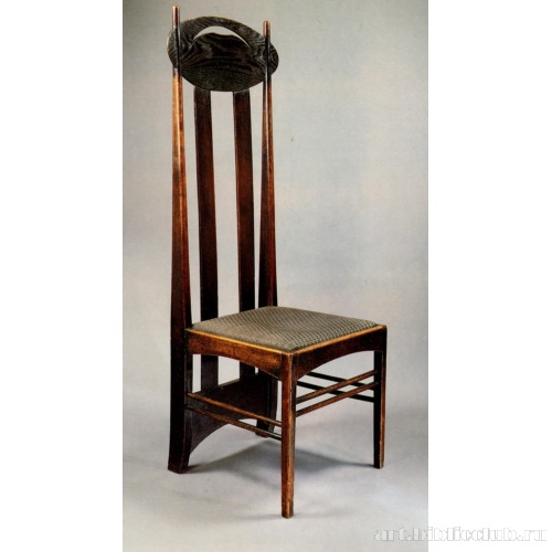 Стул для чайного салона мисс Кранстон на Арджил-стрит, Глазго