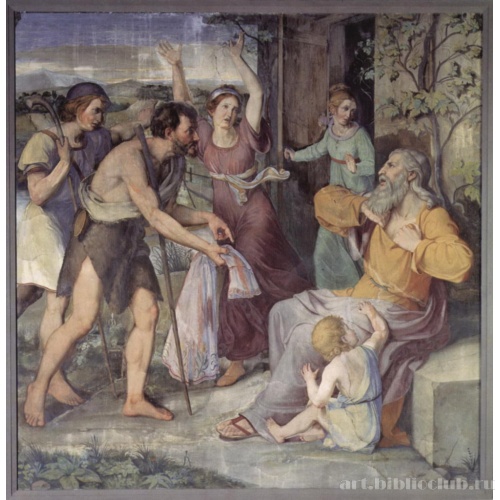 Цикл фресок Каза Бартольди в Риме. Иаков оплакивает Иосифа