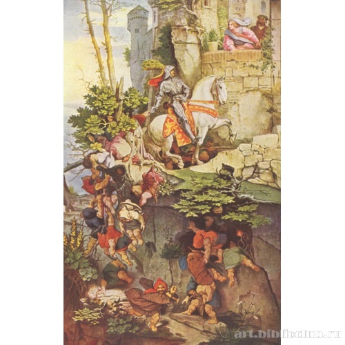 Куно фон Фалькенштейн на коне