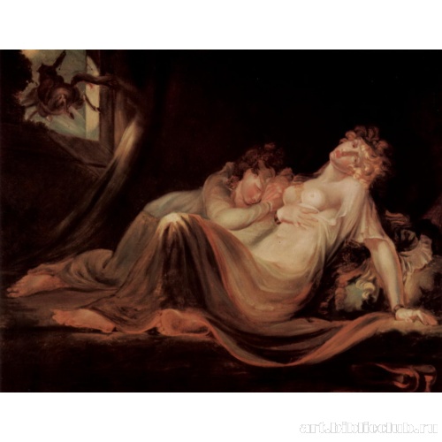 Две спящие девушки освобождаются от ночного кошмара