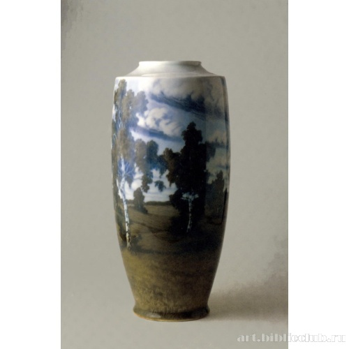 Ваза с пейзажем
