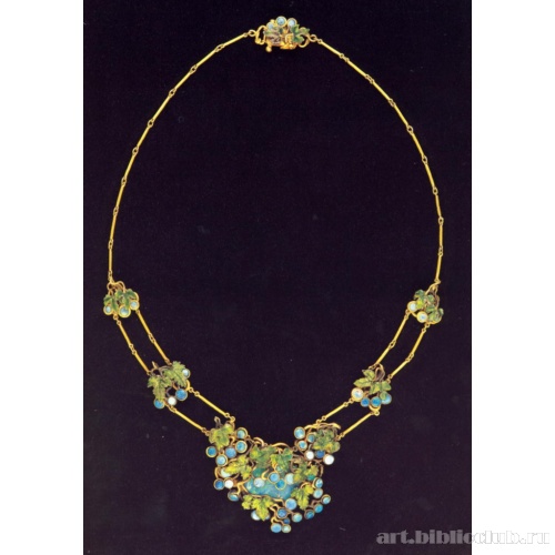 Колье «Виноградная лоза»