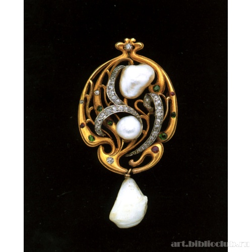 Кулон. Выполнен для «Ар Нуво»