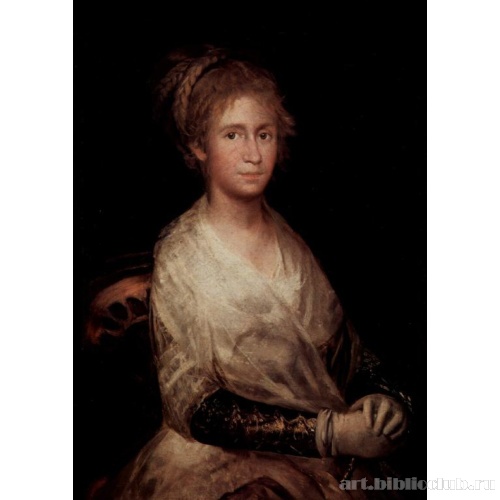 Портрет Хосефы Байю де Гойя, жены художника