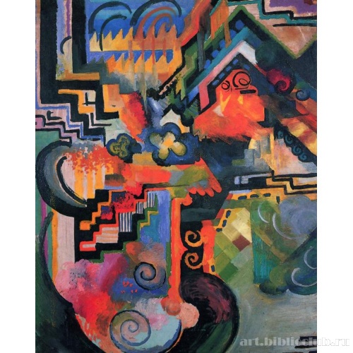 Цветовая композиция (Дань уважения Иоганну Себастьяну Баху)