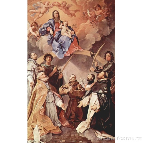 Мадонна на троне со святыми-покровителями Болоньи