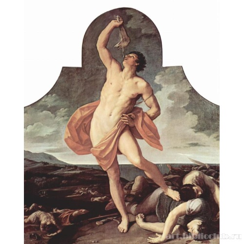 Самсон празднует победу