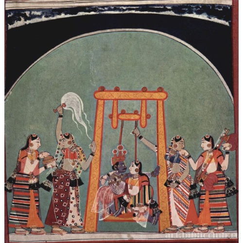 Из цикла «Рагмала». Хиндола Рага