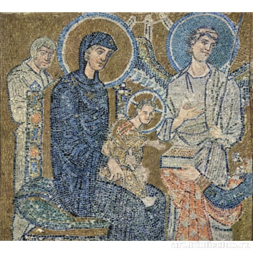 Поклонение волхвов. Деталь