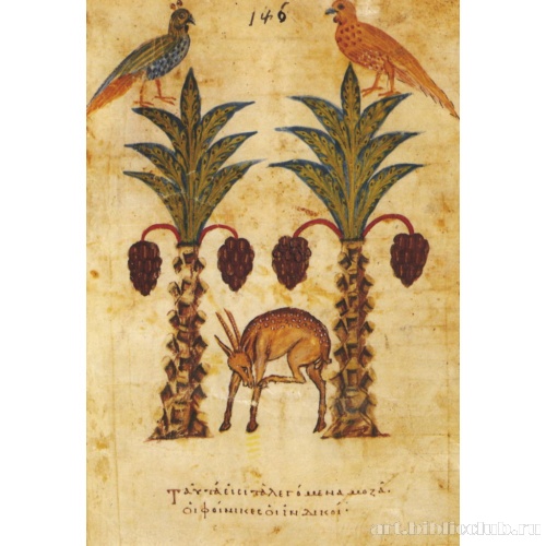 Олень и финиковые пальмы