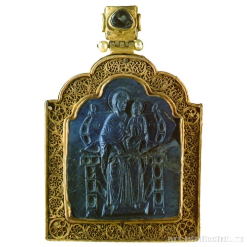 Богородица с Младенцем на троне