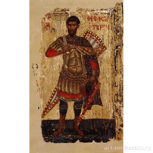 Св. Феодор Тирон. Патмос, монастырь св. Иоанна Богослова