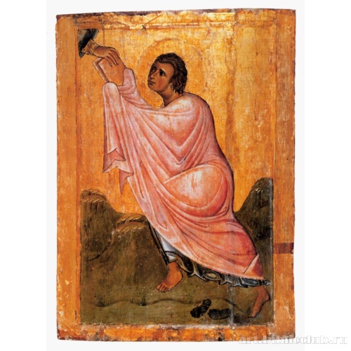 Моисей, получающий скрижали. Синай, монастырь св. Екатерины