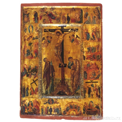 Распятие с евангельскими сценами. Синай, монастырь Св. Екатерины