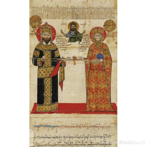 Император Алексей III и императрица Феодора