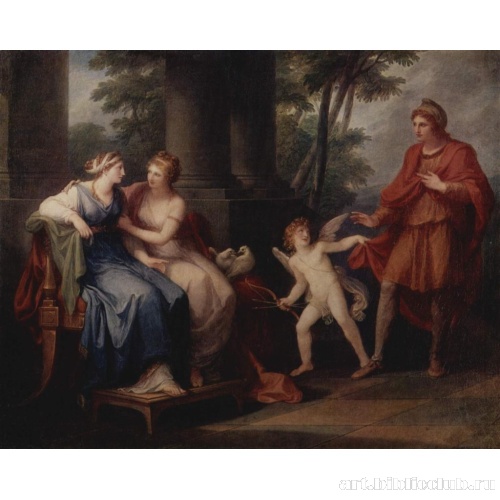 Венера уговаривает Елену выслушать Париса