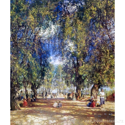 Аллея парка