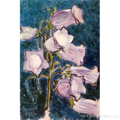 Колокольчики. Этюд