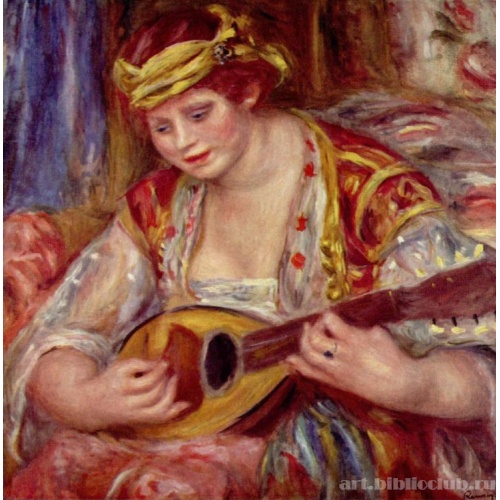 Женщина с мандолиной