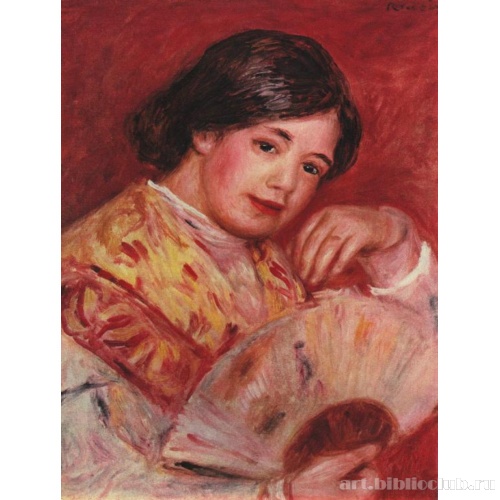 Девочка с веером