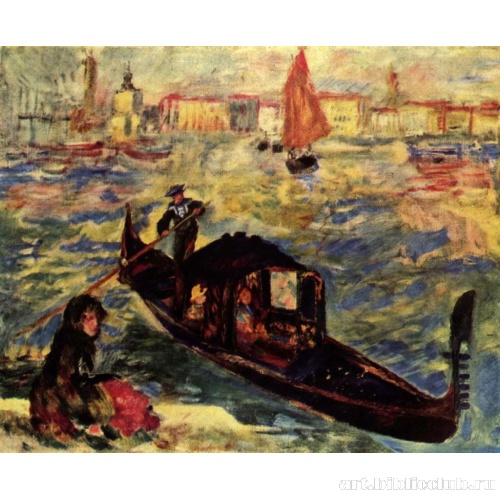 Гондола на Большом канале в Венеции