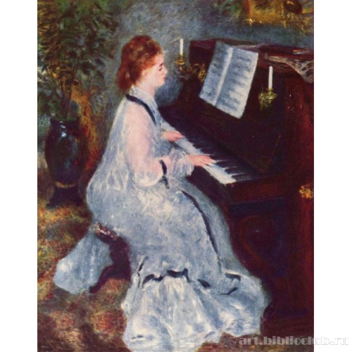 Женщина у клавира