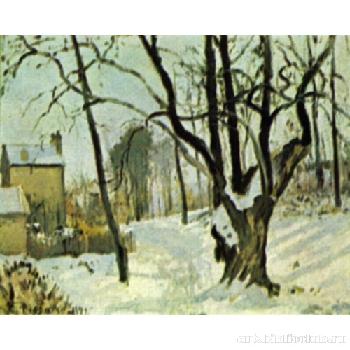 Снег в Лувесьенне