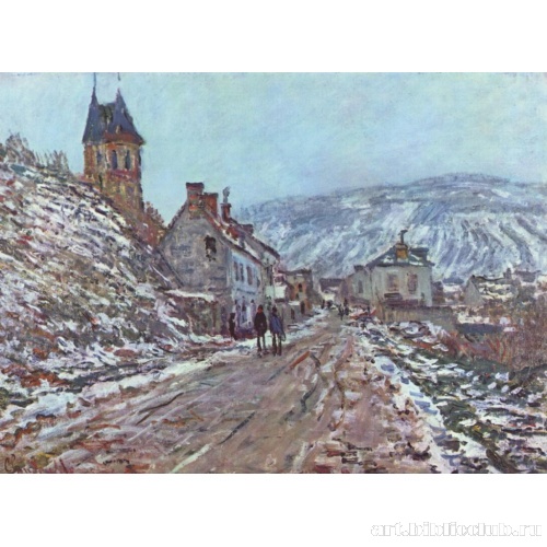 Дорога в Ветёй зимой