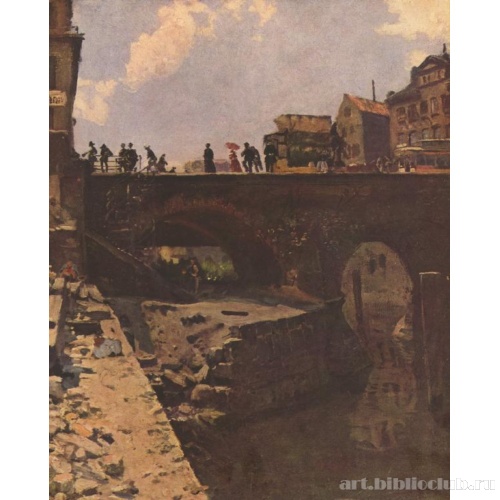 Мост во французском городе