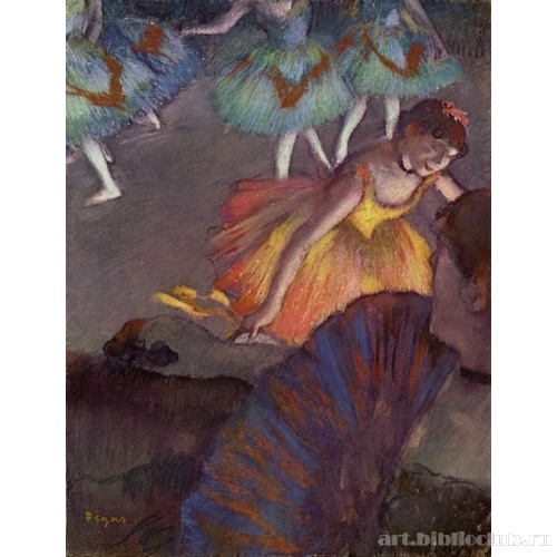 Балетный спектакль - вид на сцену из ложи