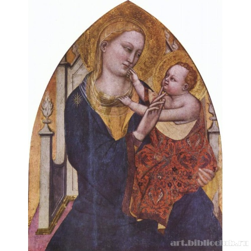 Мадонна на троне