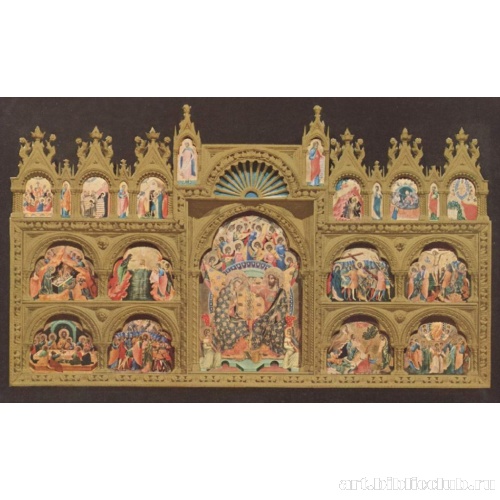 Полиптих с коронованием Марии, общий вид