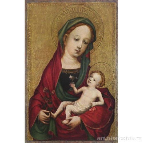 Мадонна с цветами горошка