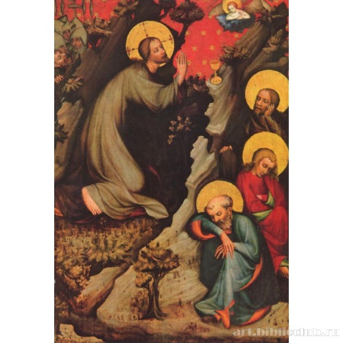 Алтарь из Виттингауэра. Христос на Масличной горе