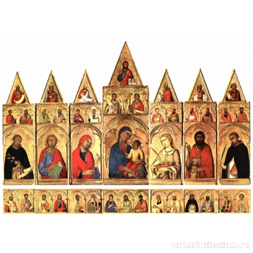 Алтарный образ из Пизы. Мадонна со святыми