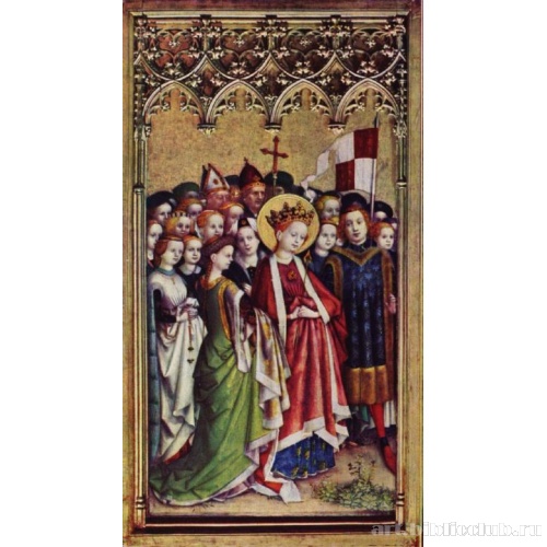 Алтарь трех волхвов. Св. Урсула с присными