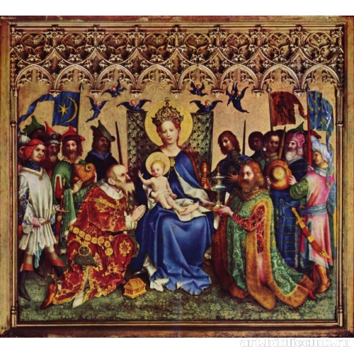 Алтарь трех волхвов. Поклонение волхвов