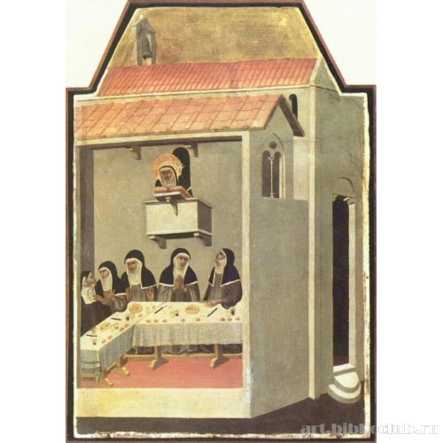 Полиптих Гумилитас (Смирения). Одиннадцать сцен из жития св. Гумилитас. Фрагмент