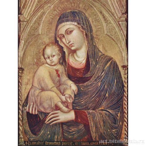 Мария с младенцем