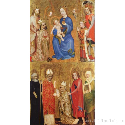 Вотивный портрет пражского архиепископа Яна Очка из Влашима